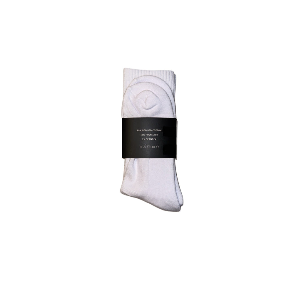 Game Runnaz Official Crew Socks - Blk/Red, White/Red